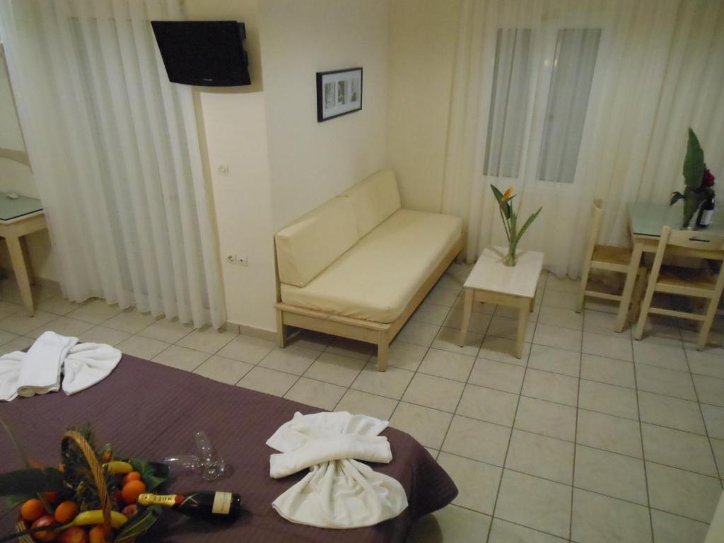 Jechrina Aparthotel Káto Daráco Szoba fotó