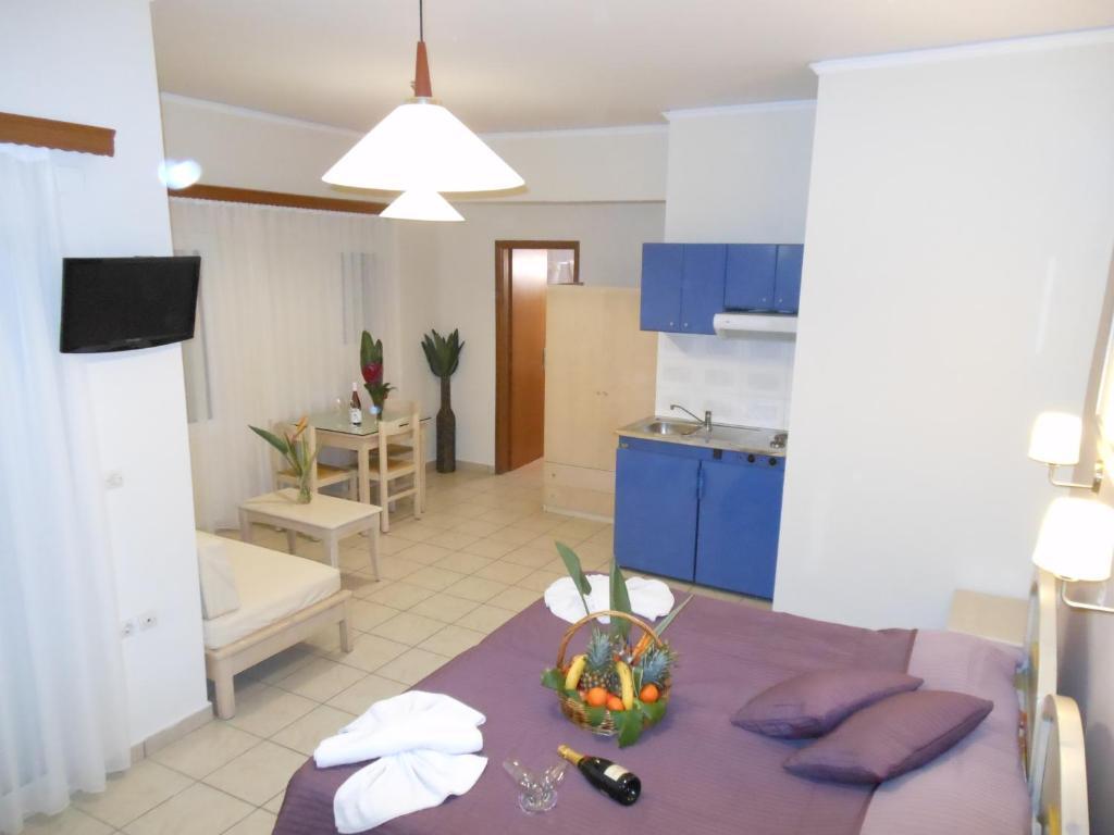 Jechrina Aparthotel Káto Daráco Szoba fotó