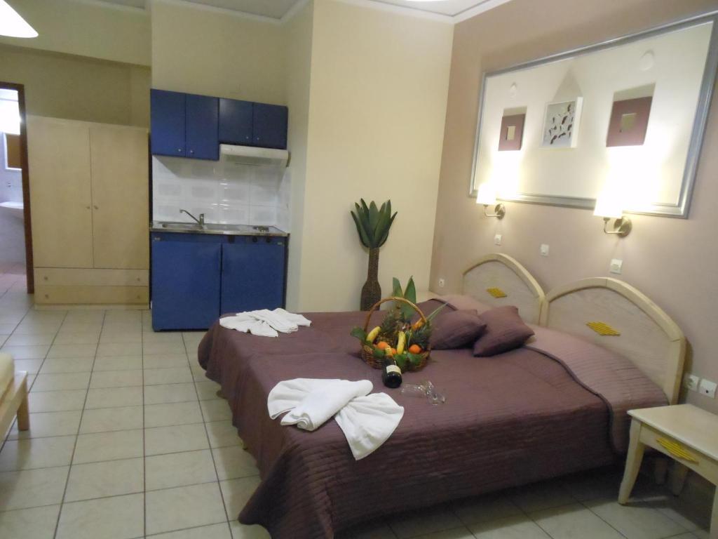 Jechrina Aparthotel Káto Daráco Szoba fotó